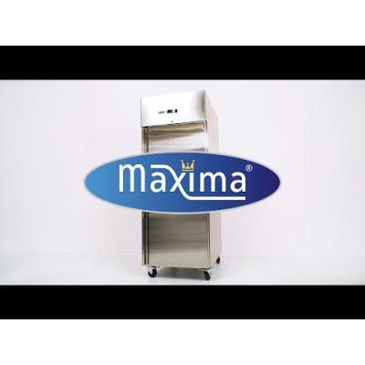 Maxima Mrazící skříň pro pekárny – 800 L – nastavitelné police – vhodné pro 60 x 40 cm – na kolečkách |  09400180